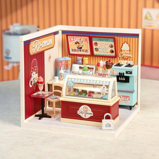 Rolife DIY House Super Store Serie DW018B Flavorful Ice Cream