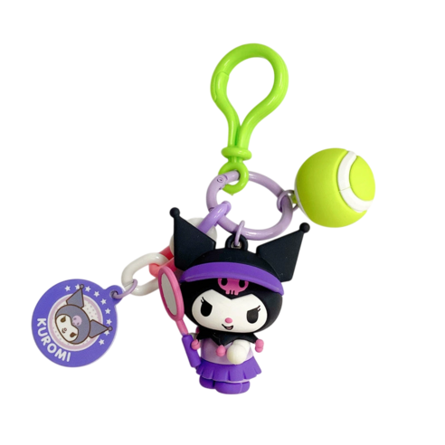 Sanrio Summer Sport Kuromi Keychain