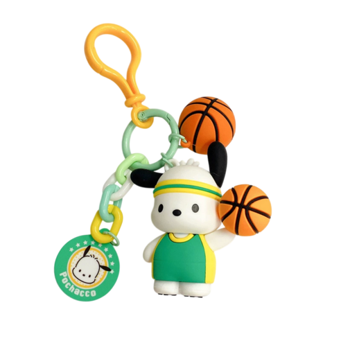 Sanrio Summer Sport Pochacco Keychain