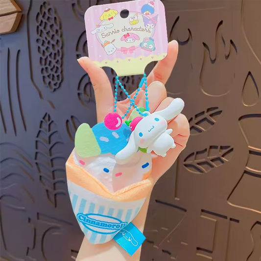 Sanrio Crepe Cinnamoroll Keychain