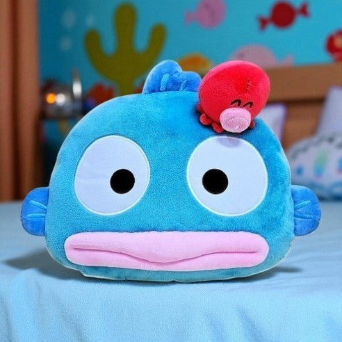 Sanrio Friends Couple 16" Cushion Hangyodon