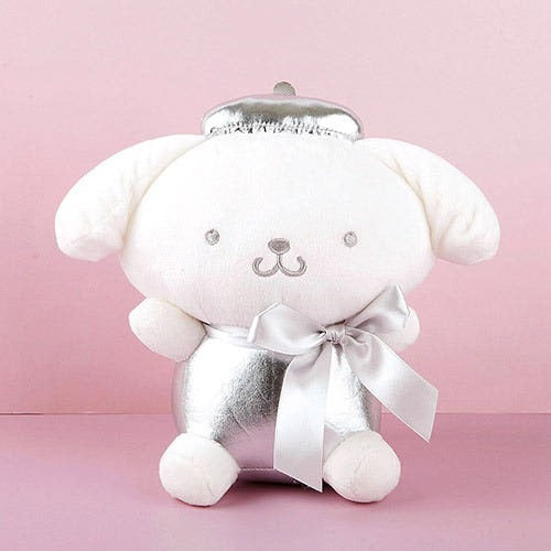 Sanrio Silver Heart 10" Pompompurin