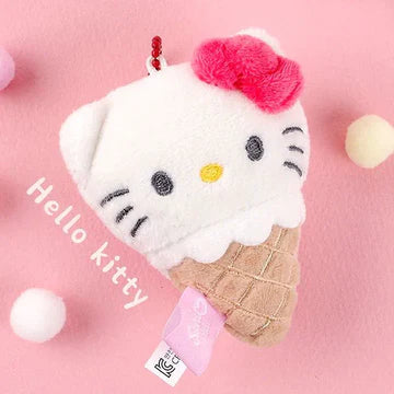 Sanrio Ice Cream 3" Keyring Hello Kitty