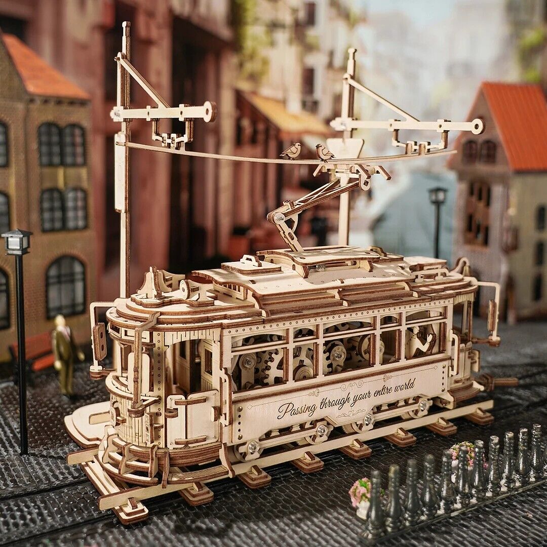 ROKR Mechanical Gear LK801 Classic City Tram
