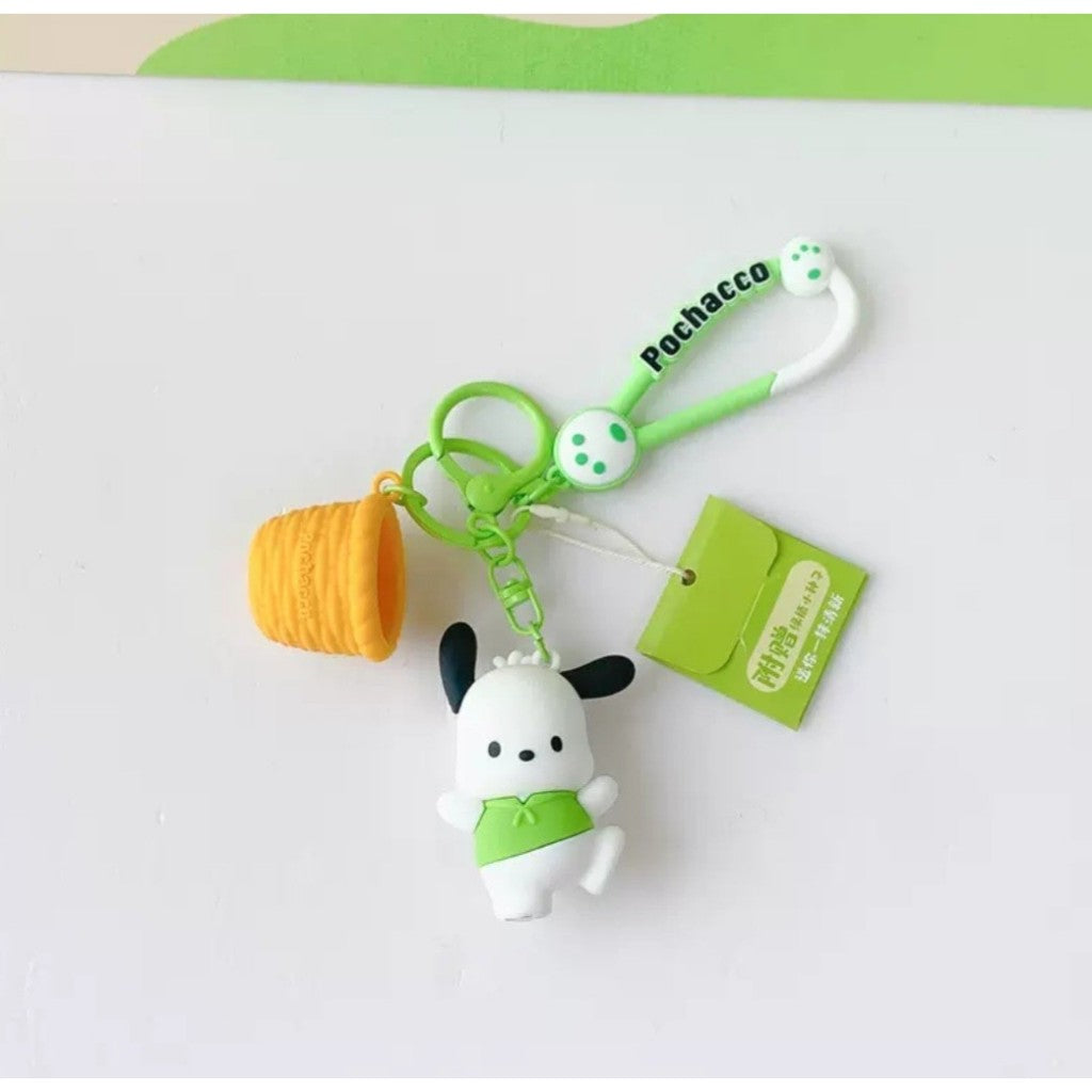 Sanrio Planting Pochacco Keychain