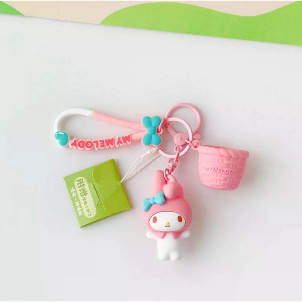 Sanrio Planting My Melody Keychain