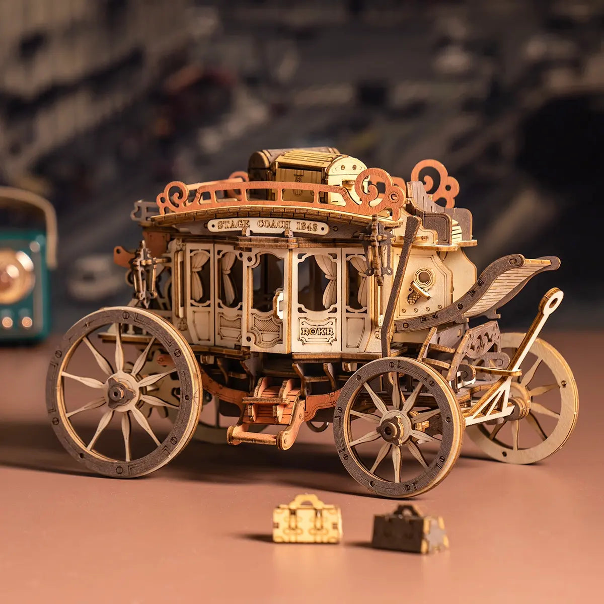 ROKR Music Box AMKA1 Stagecoach
