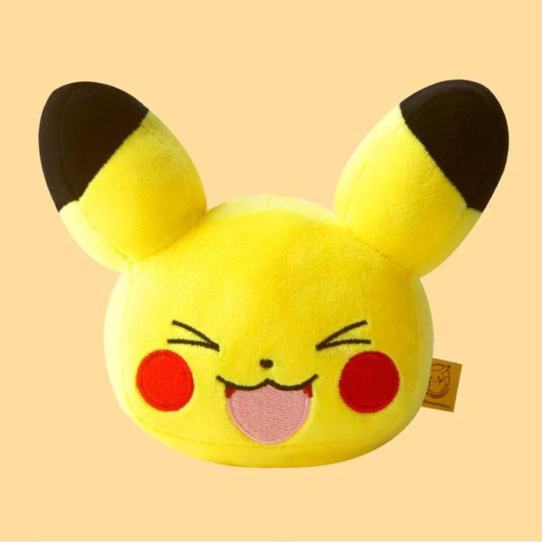 Pokemon NURI Emotion Pikachu 3.5" Clip ⟩‿⟨
