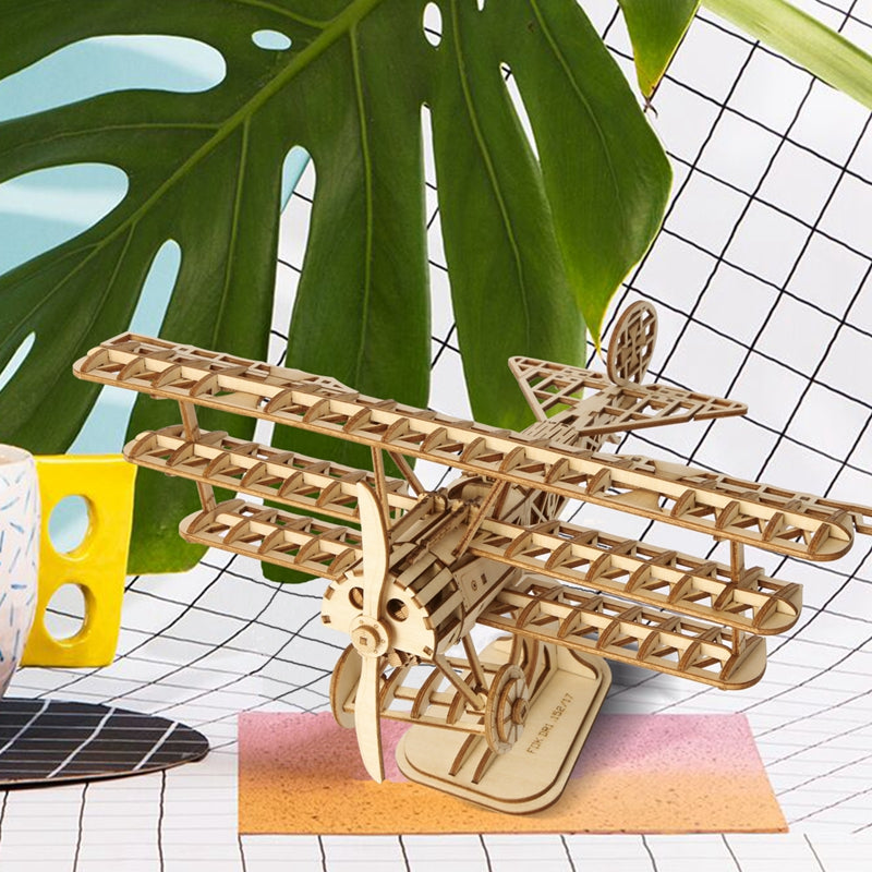 Rolife Classical Puzzle Series TG301 Bi-Plane