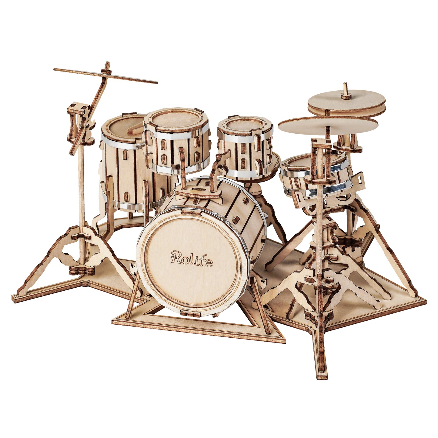 Rolife Classical Puzzle Series TG409 Drum Kit
