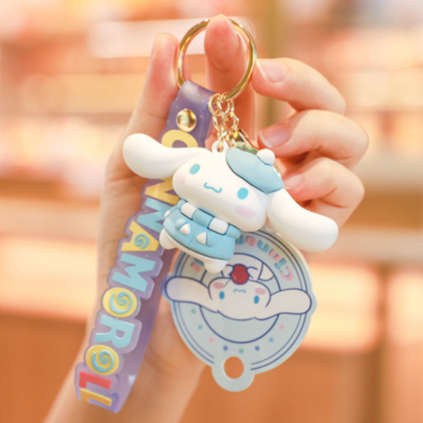 Cinnamoroll 4 Season Winter Keychain