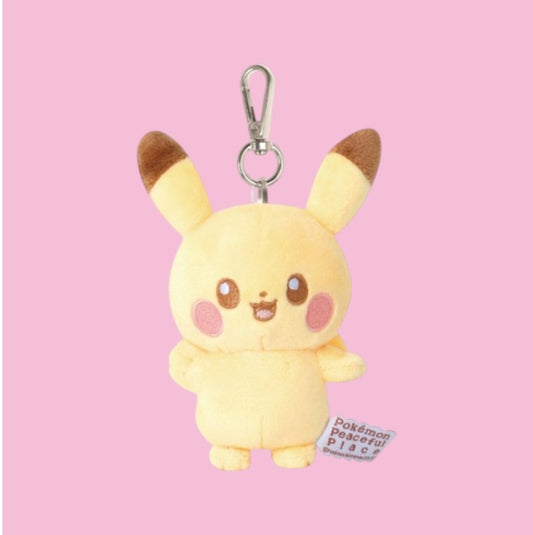 Pokemon Pokepeace Keyring 3" Pikachu