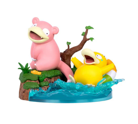 Pokemon Prime Figure (L) Psyduck & Slowpoke