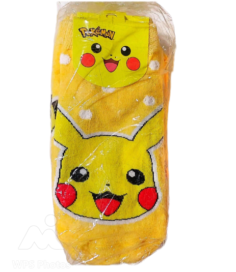 Pokemon Socks - Pikachu, Yellow (10/1)