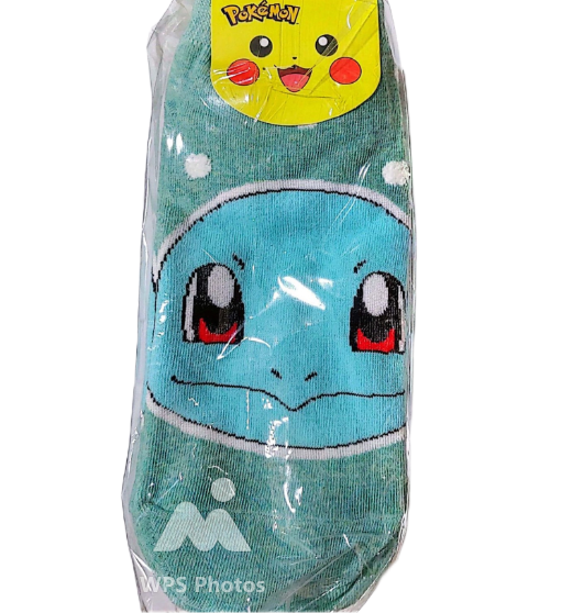 Pokemon Socks - Squirtle, Blue (10/1)