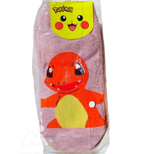 Pokemon Socks - Charmander, Pink (10/1)