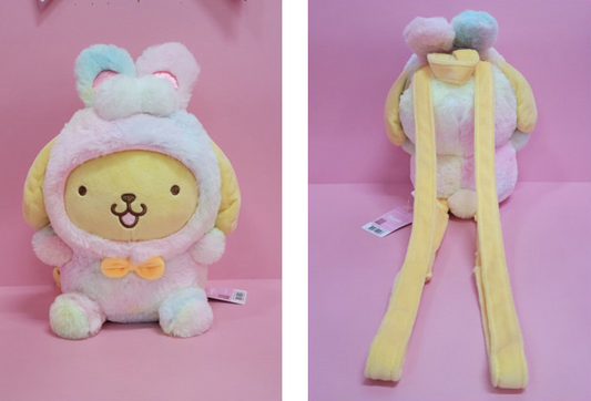 Sanrio Rainbow 10" Backpack Pompompurin