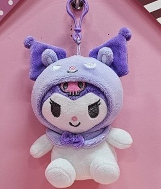 Sanrio Animal Costume Ver.2 5" Clip Kuromi