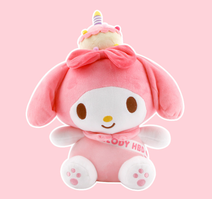 Sanrio Cupcake 10" My Melody