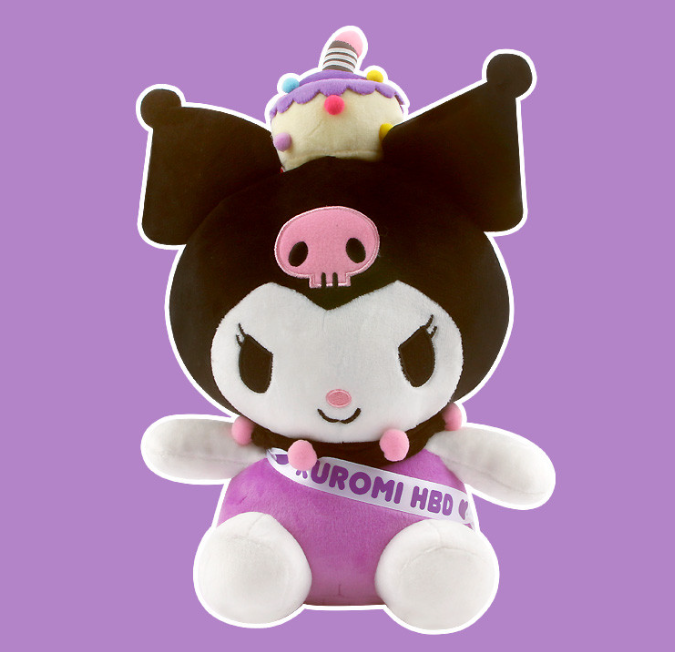 Sanrio Cupcake 10" Kuromi