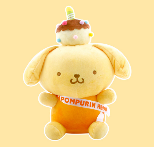 Sanrio Cupcake 10" Pompompurin