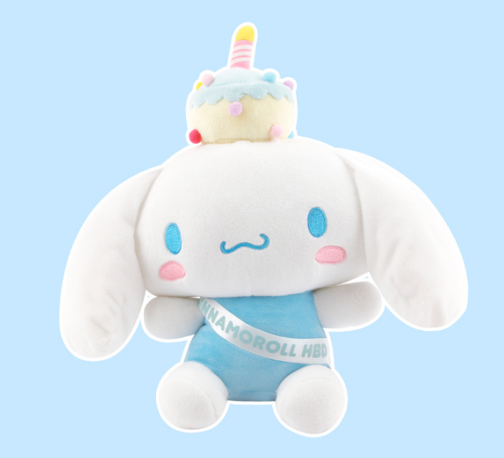 Sanrio Cupcake 10" Cinnamoroll