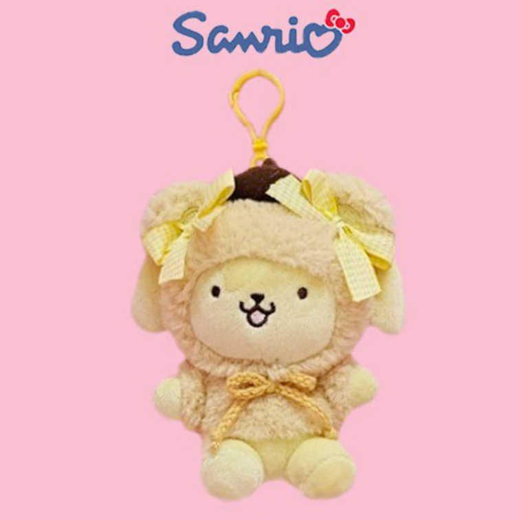 Sanrio Hoodie 5" Clip Pompompurin