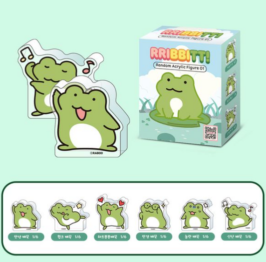 Rribbitt! Acrylic Random Box Ver.1 (6/1)