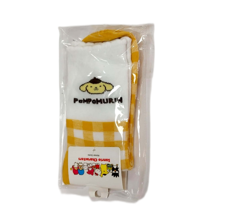 Sanrio Long Socks - Pompompurin (10/1)