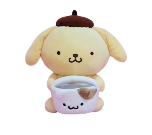 Sanrio Friends Basket 10" Pompompurin