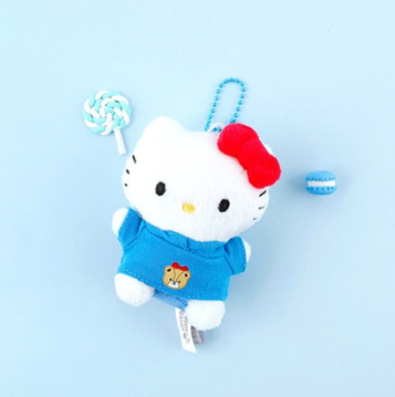 Sanrio Hoodie 3" Keyring Hello Kitty