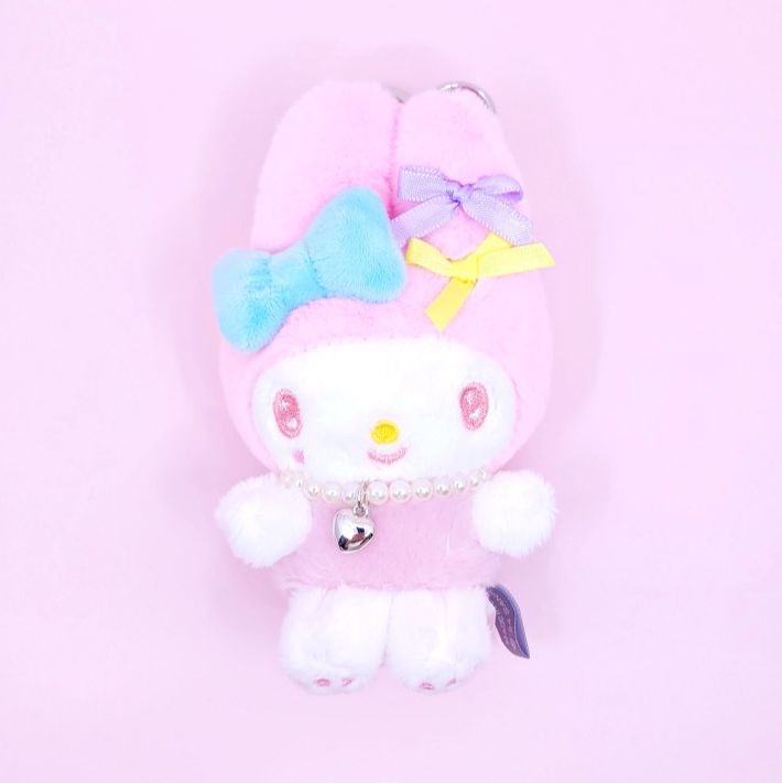 Sanrio Pearl Heart 5" Clip My Melody