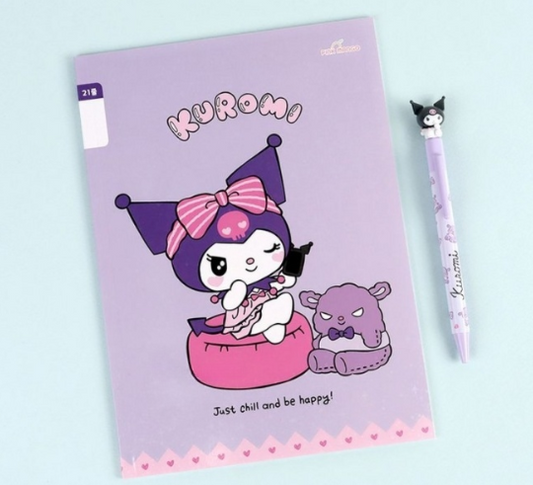 Sanrio 21 Lined Note Kuromi
