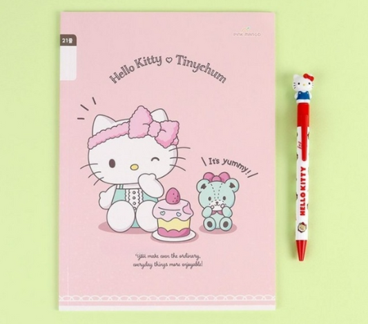 Sanrio 21 Lined Note Hello Kitty