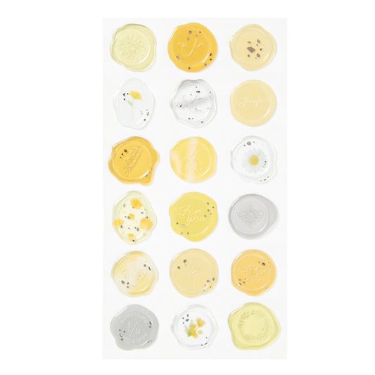 Artbox Wax Sticker (Yellow) (5/1)