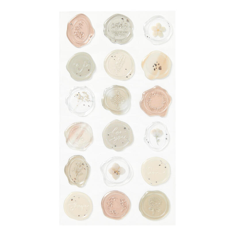 Artbox Wax Sticker (Beige) (5/1)