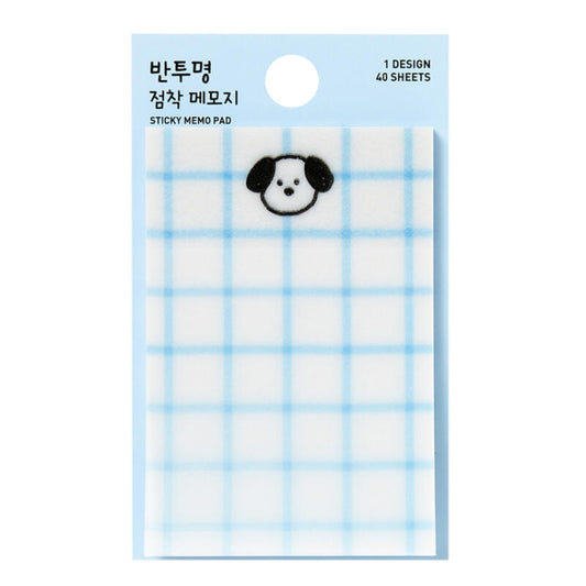 Artbox Tracing Blue Check Sticky Notes (5/1)