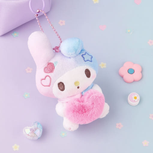 Sanrio My Melody Special 3" Keyring 50th Anniversary Gradient