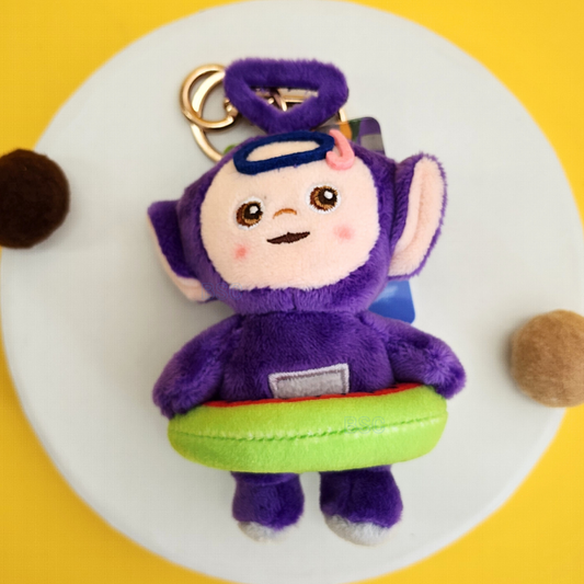 Teletubbies Summer 3" Keyring Tinky Winky