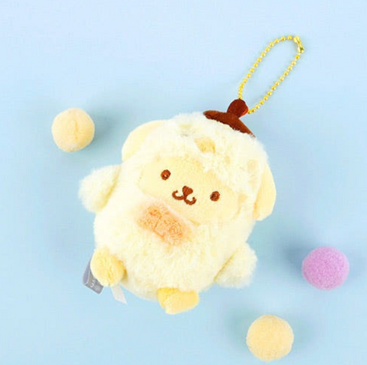 Sanrio Chick 3" Keyring Pompompurin