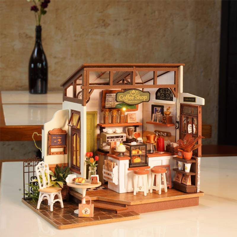 Rolife DIY House Lux Series DG162 Slow Life Café