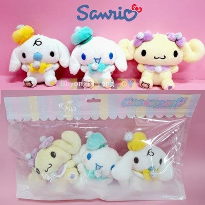 Sanrio 5" Pretty Cinnamoroll 3 piece set