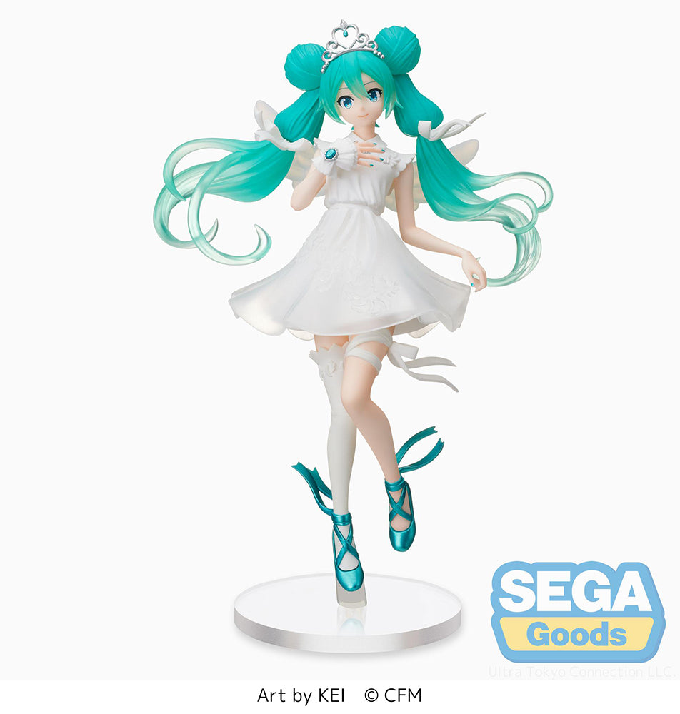 Hatsune Miku 15th Anniversary KEI Ver Vocaloid SPM Prize Figure