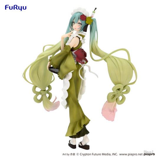 Furyu Hatsune Miku Exceed Creative Sweet Sweet Matcha Parfait