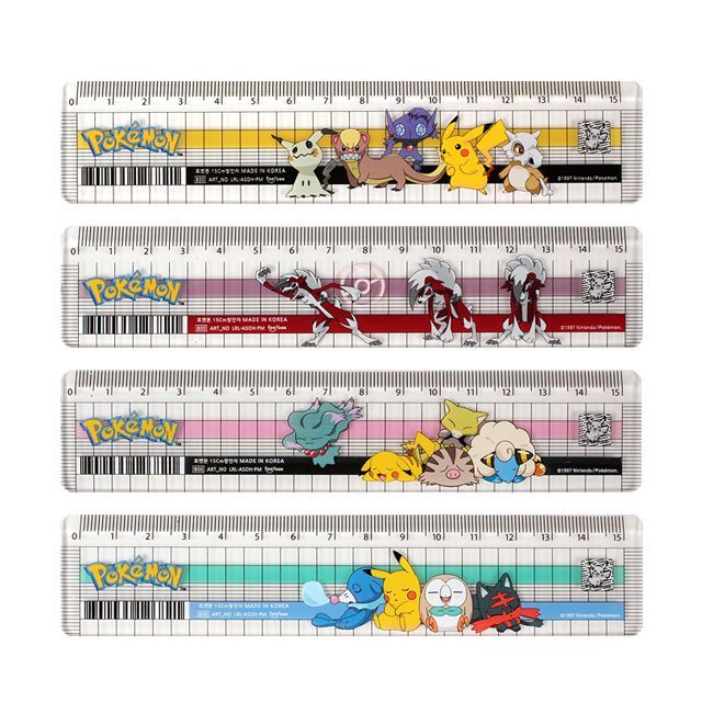 Pokemon 6" Grid Ruler (40/1)