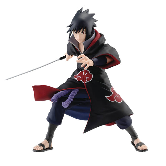 Banpresto Naruto Vibration Stars Sasuke Uchiha Vol.4