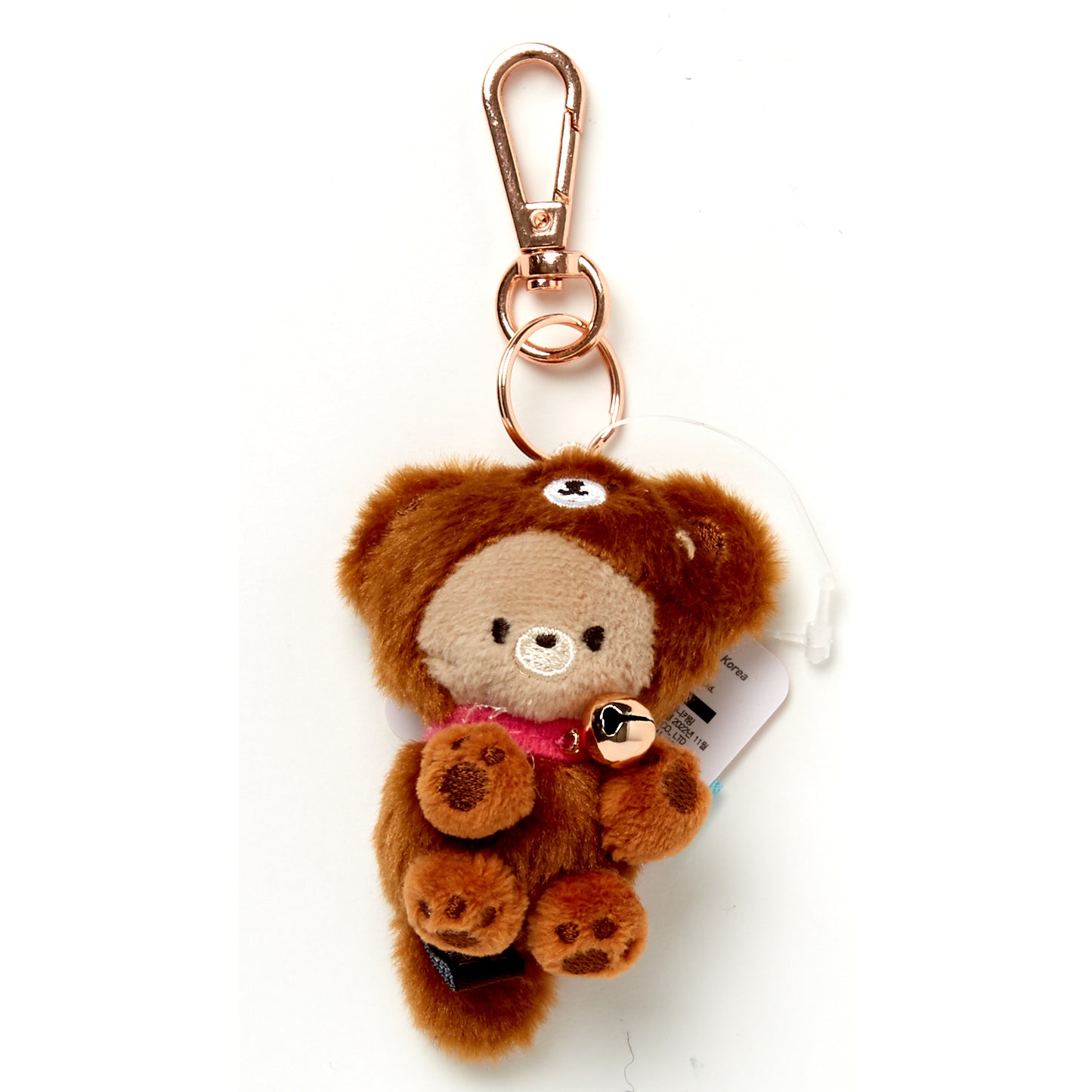 ARTBOX Mini Keyring Bear Wearing Hoodie (3/1)