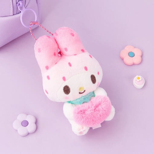 Sanrio My Melody Special 3" Keyring 50th Anniversary Strawberry