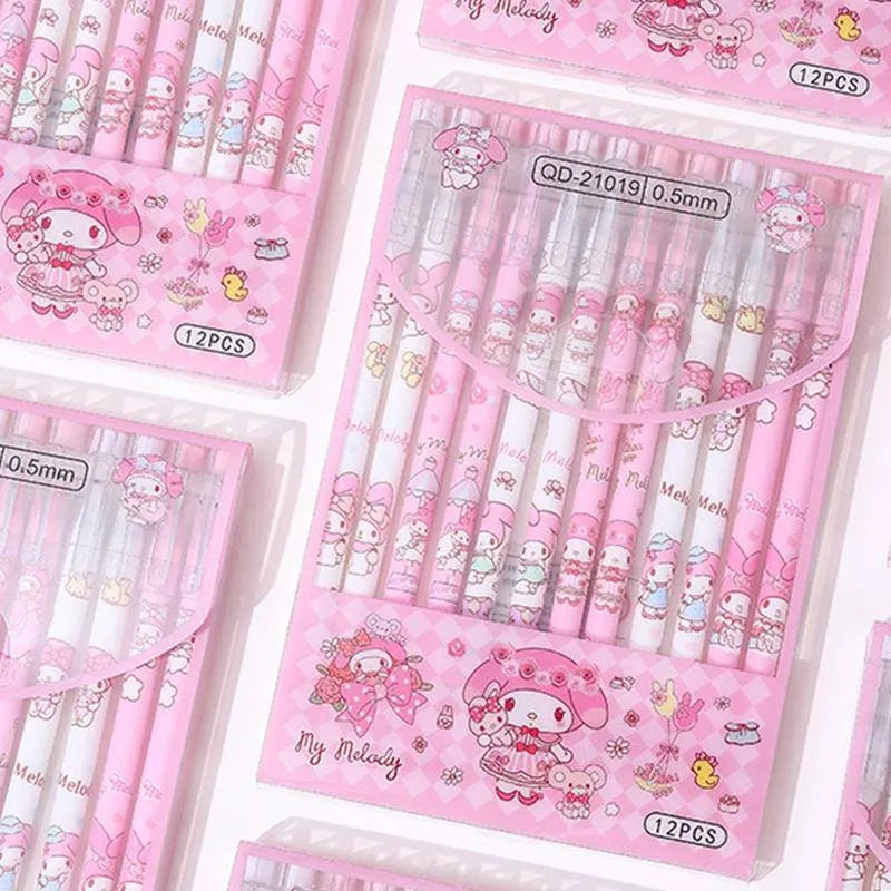 Sanrio My Melody 12 Pen Set (12/1)