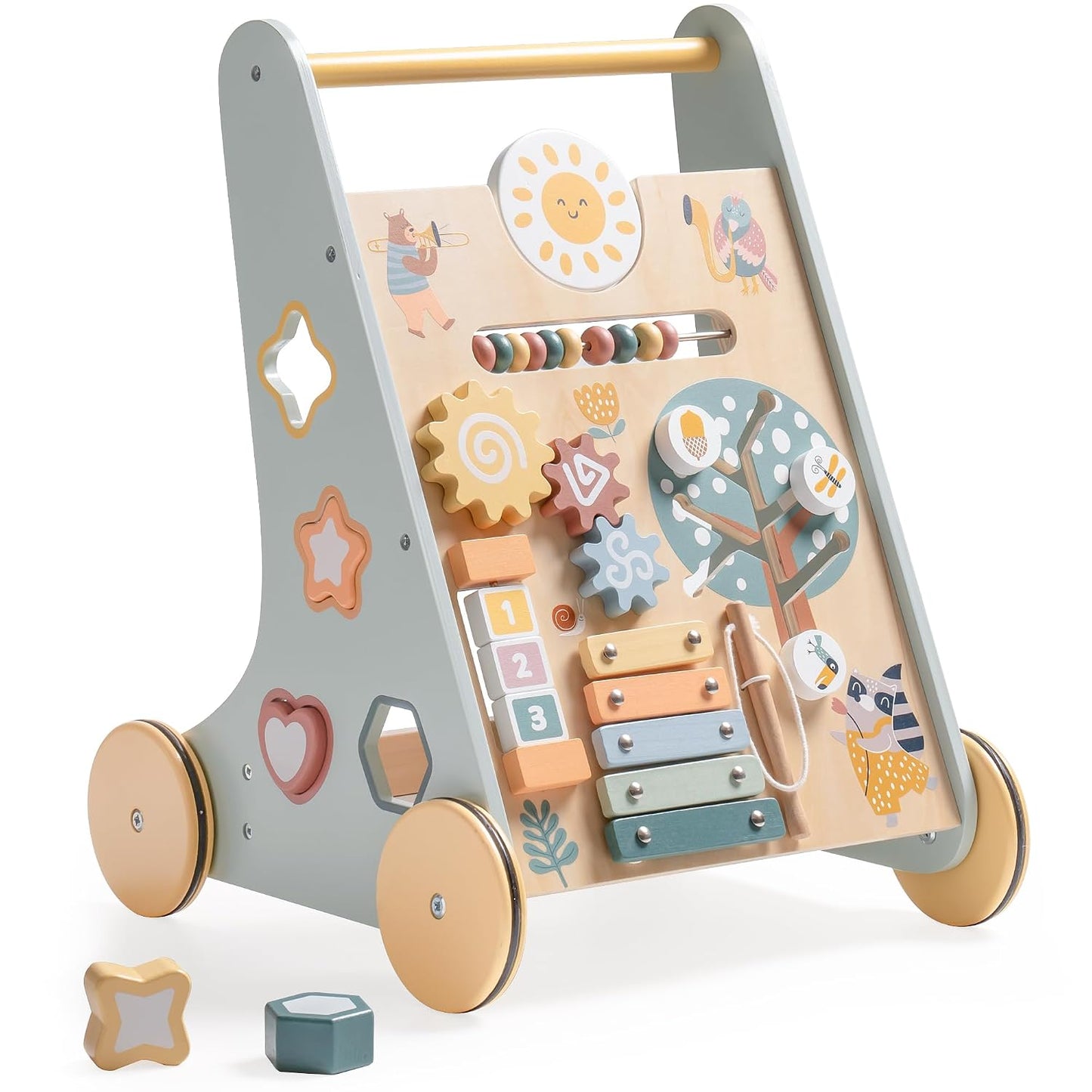 Robud WG368 Forest Adventure Wooden Pram